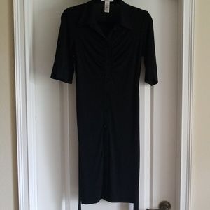 Laundry | Black Button Down Dress